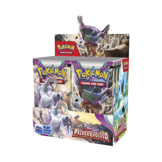 Scarlet & Violet - Paldea Evolved Booster Display Box (36 Packs) - Atomili Collectables