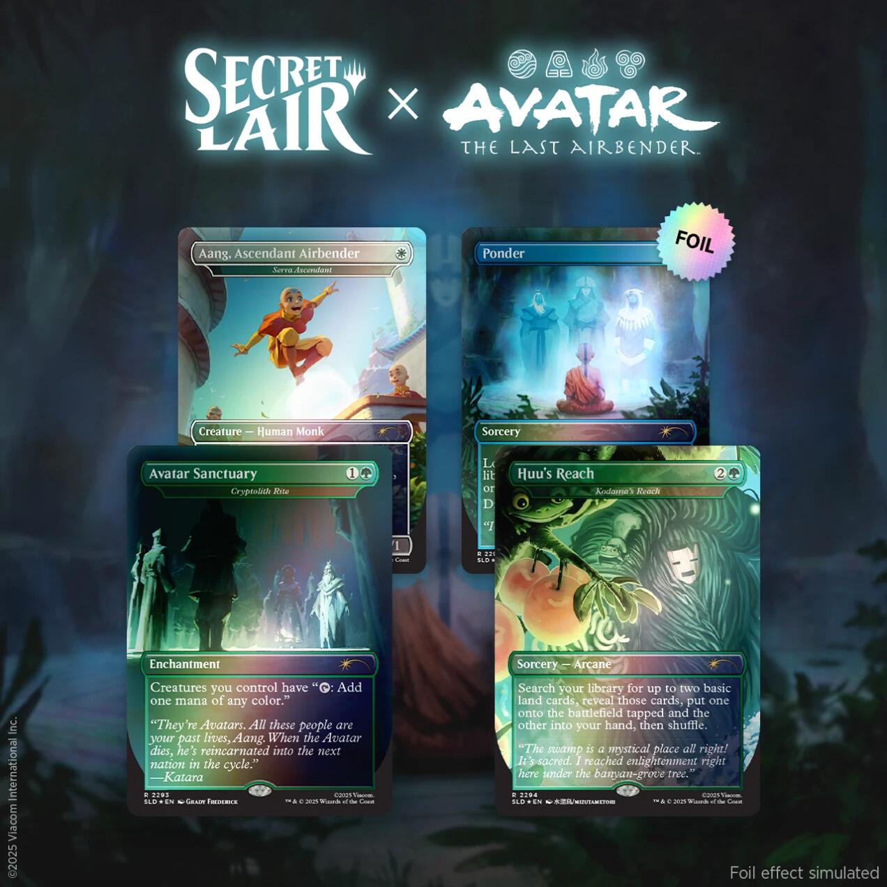 Secret Lair x Avatar: The Last Airbender: A Lot To Learn - Rainbow Foil Edition [SLD] - Atomili Collectables