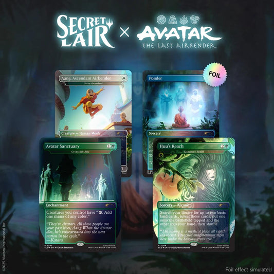 Secret Lair x Avatar: The Last Airbender: A Lot To Learn - Rainbow Foil Edition [SLD] - Atomili Collectables