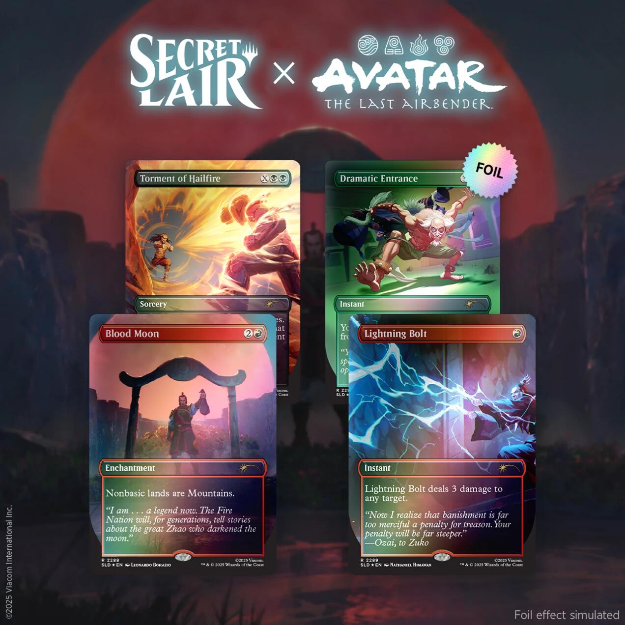 Secret Lair x Avatar: The Last Airbender: Everything Changed - Non - Foil Edition [SLD] - Atomili Collectables