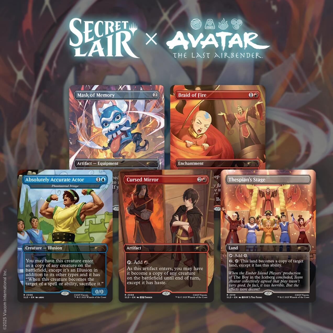 Secret Lair x Avatar: The Last Airbender: The Ember Island Players - Non - Foil Edition [SLD] - Atomili Collectables