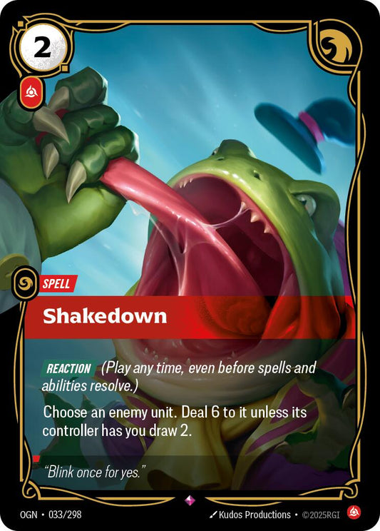 Shakedown [OGN - 033/298] - Atomili Collectables