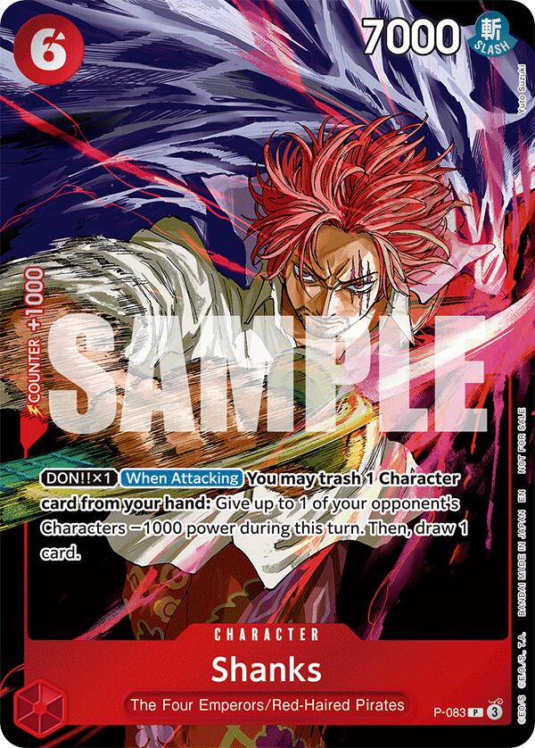 Shanks (Event Pack Vol. 6) [OP - PR - P - 083] - Atomili Collectables