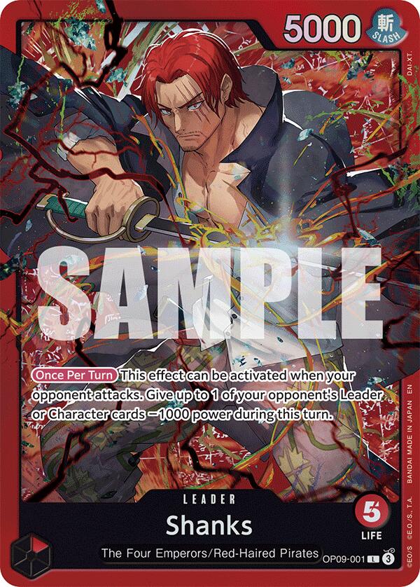 Shanks (Reprint) [ST - 23 - OP09 - 001] - Atomili Collectables