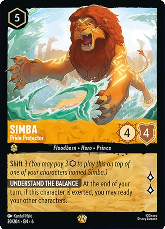 Simba - Pride Protector [6 - 20/204] - Atomili Collectables