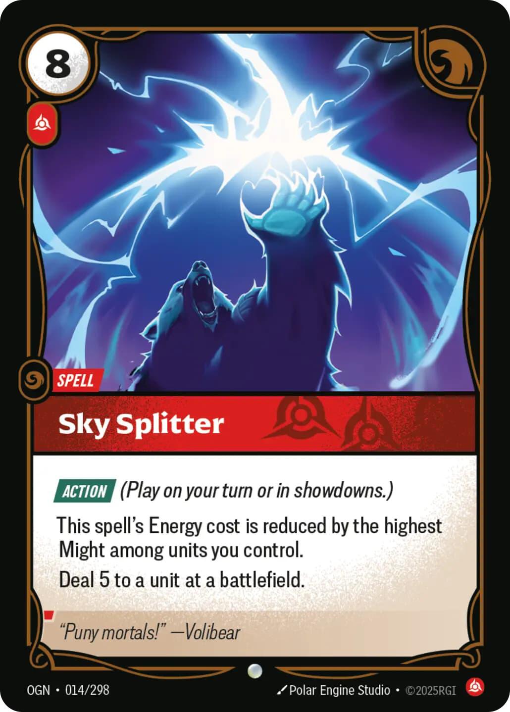 Sky Splitter [OGN - 014/298] - Atomili Collectables