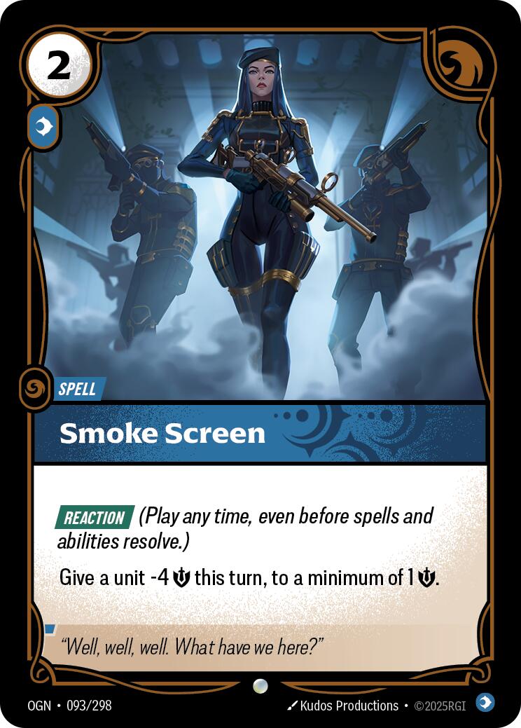 Smoke Screen [OGN - 093/298] - Atomili Collectables