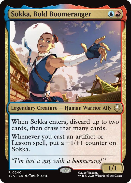 Sokka, Bold Boomeranger [TLA - 240] - Atomili Collectables