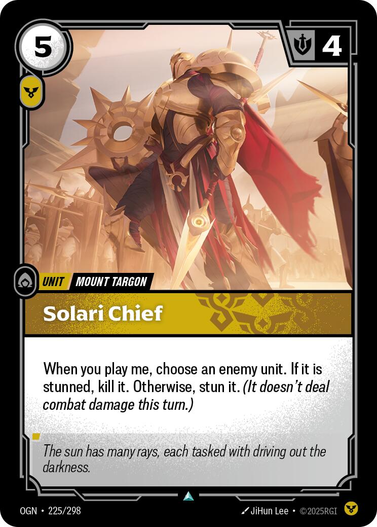 Solari Chief [OGN - 225/298] - Atomili Collectables