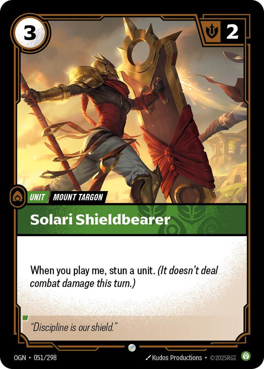 Solari Shieldbearer [OGN - 051/298] - Atomili Collectables