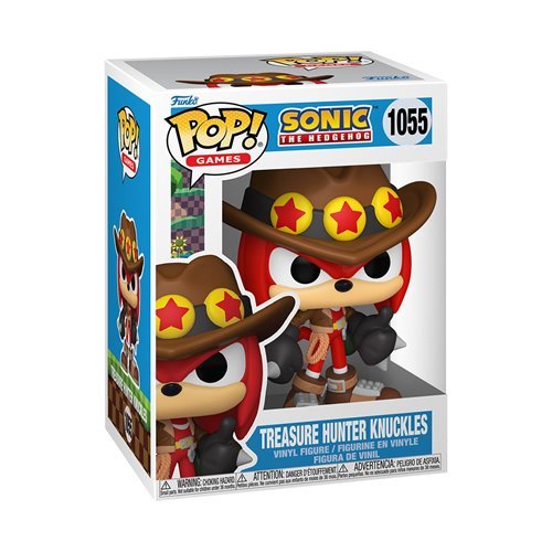 Sonic the Hedgehog Treasure Hunter Knuckles Funko Pop! Vinyl Figure #1055 - Atomili Collectables