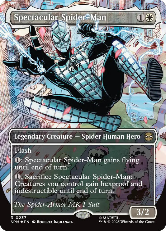 Spectacular Spider - Man (0237) (Borderless) (Textured Foil) [SPM - 237] - Atomili Collectables