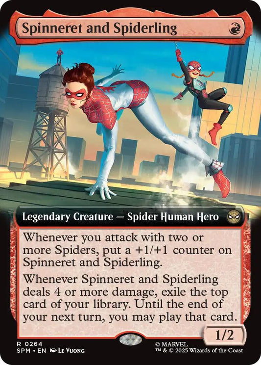 Spinneret and Spiderling (Extended Art) [SPM - 264] - Atomili Collectables