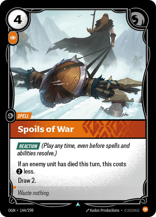 Spoils of War [OGN - 144/298] - Atomili Collectables