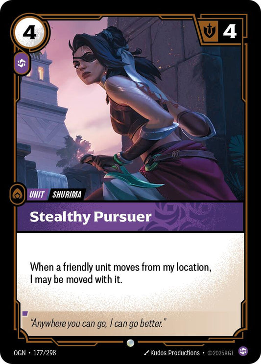 Stealthy Pursuer [OGN - 177/298] - Atomili Collectables
