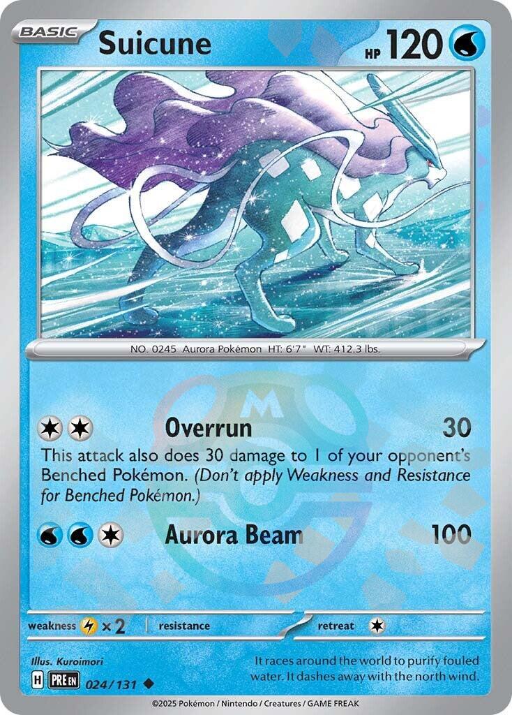 Suicune (Master Ball Pattern) [PRE - 024/131] - Atomili Collectables