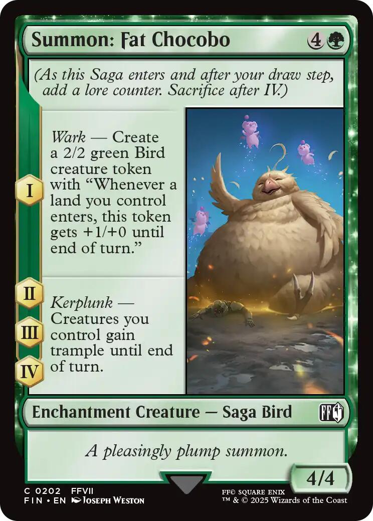Summon: Fat Chocobo [FIN - 202] - Atomili Collectables