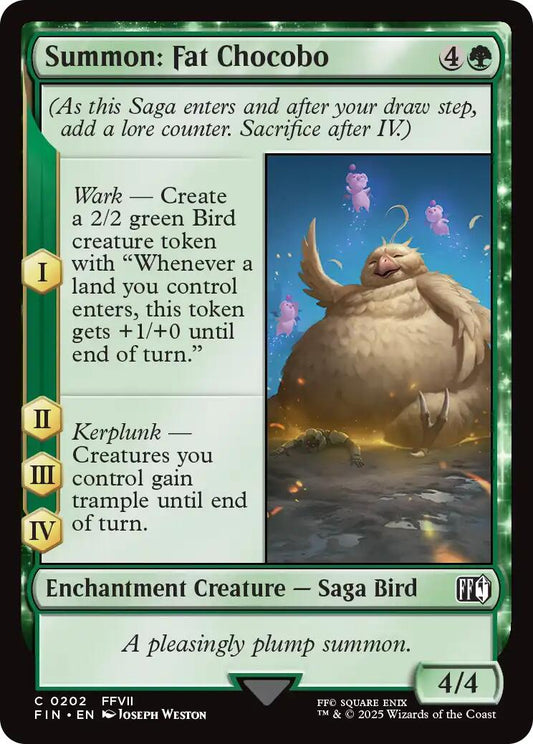 Summon: Fat Chocobo [FIN - 202] - Atomili Collectables