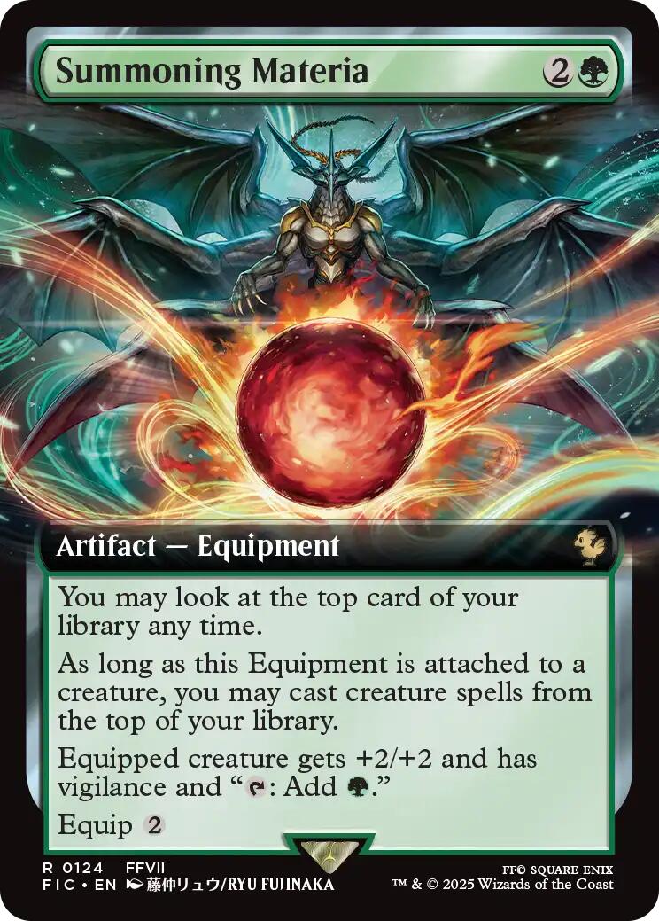 Summoning Materia (Extended Art) [FIC - 124] - Atomili Collectables