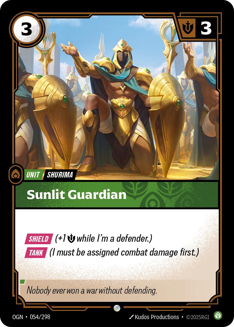 Sunlit Guardian [OGN - 054/298] - Atomili Collectables