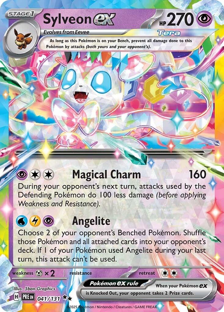 Sylveon ex - 041/131 [PRE - 041/131] - Atomili Collectables
