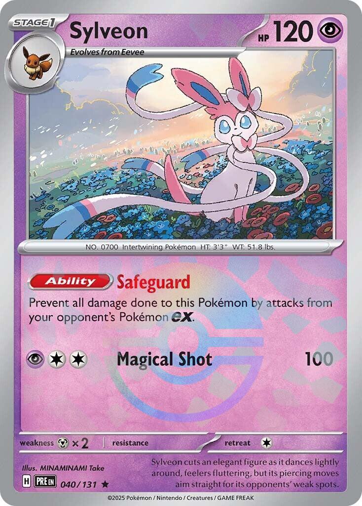 Sylveon (Poke Ball Pattern) [PRE - 040/131] - Atomili Collectables