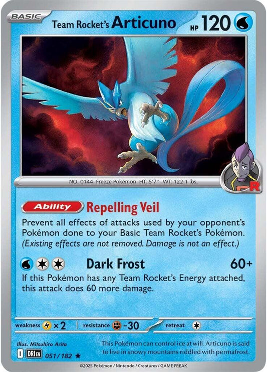 Team Rocket's Articuno [DRI - 051/182] - Atomili Collectables