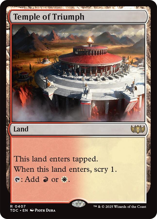 Temple of Triumph [TDC - 407] - Atomili Collectables