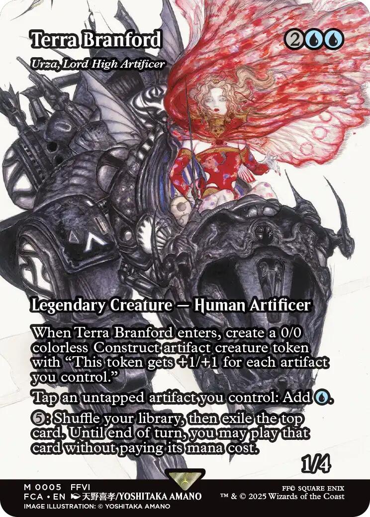 Terra Branford - Urza, Lord High Artificer (Showcase) [FCA - 5] - Atomili Collectables