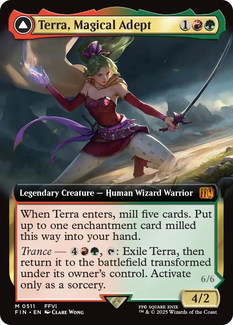 Terra, Magical Adept (Extended Art) [FIN - 511] - Atomili Collectables