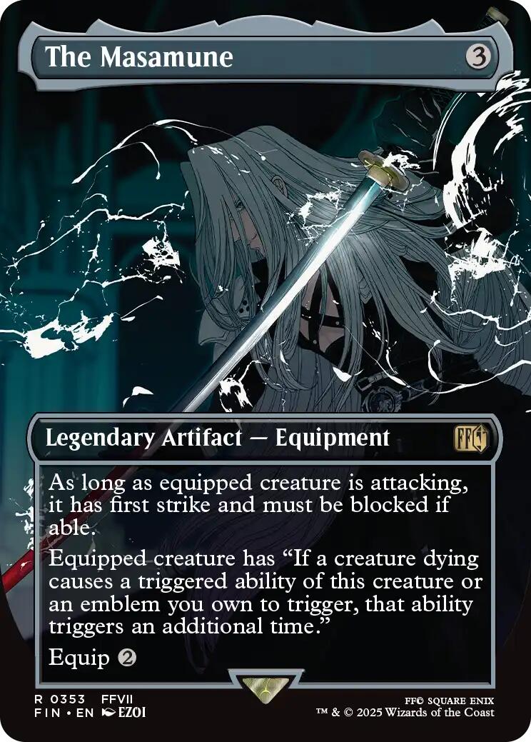 The Masamune (Borderless) [FIN - 353] - Atomili Collectables