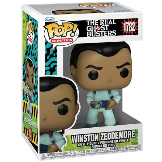 The Real Ghostbusters Winston Zeddemore Funko Pop! Vinyl Figure #1782 - Atomili Collectables