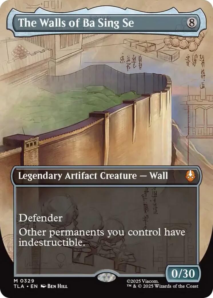 The Walls of Ba Sing Se (Borderless) [TLA - 329] - Atomili Collectables