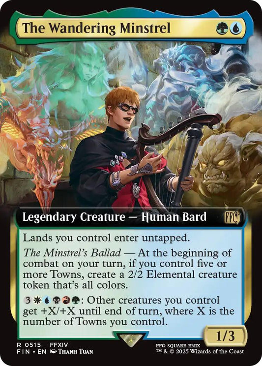 The Wandering Minstrel (Extended Art) [FIN - 515] - Atomili Collectables