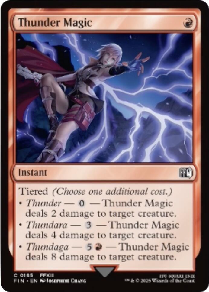 Thunder Magic [FIN - 165] - Atomili Collectables