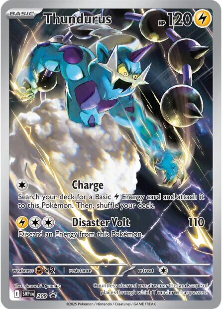 Thundurus - 209 [SVP - 209] - Atomili Collectables