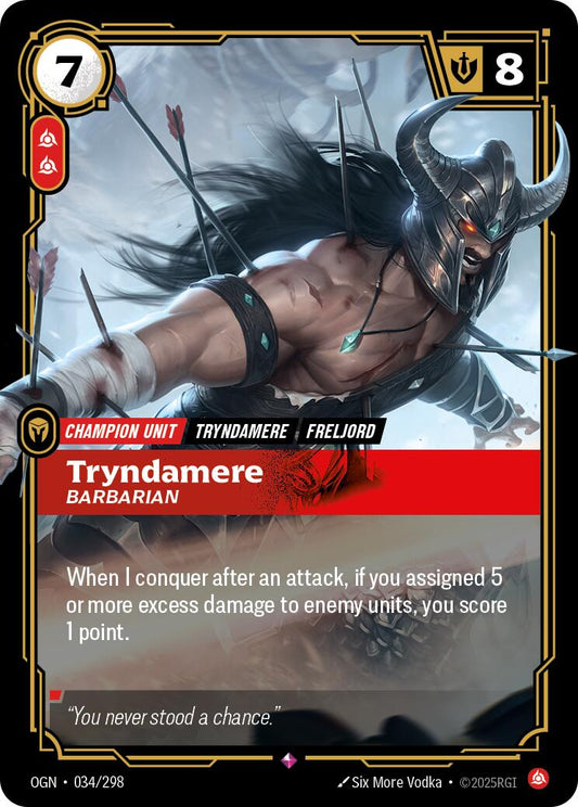 Tryndamere - Barbarian [OGN - 034/298] - Atomili Collectables
