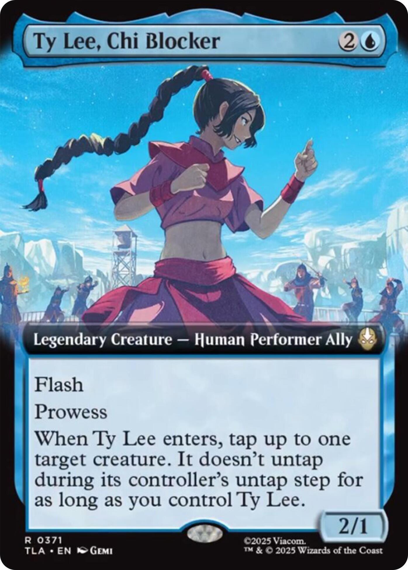 Ty Lee, Chi Blocker (Extended Art) [TLA - 371] - Atomili Collectables