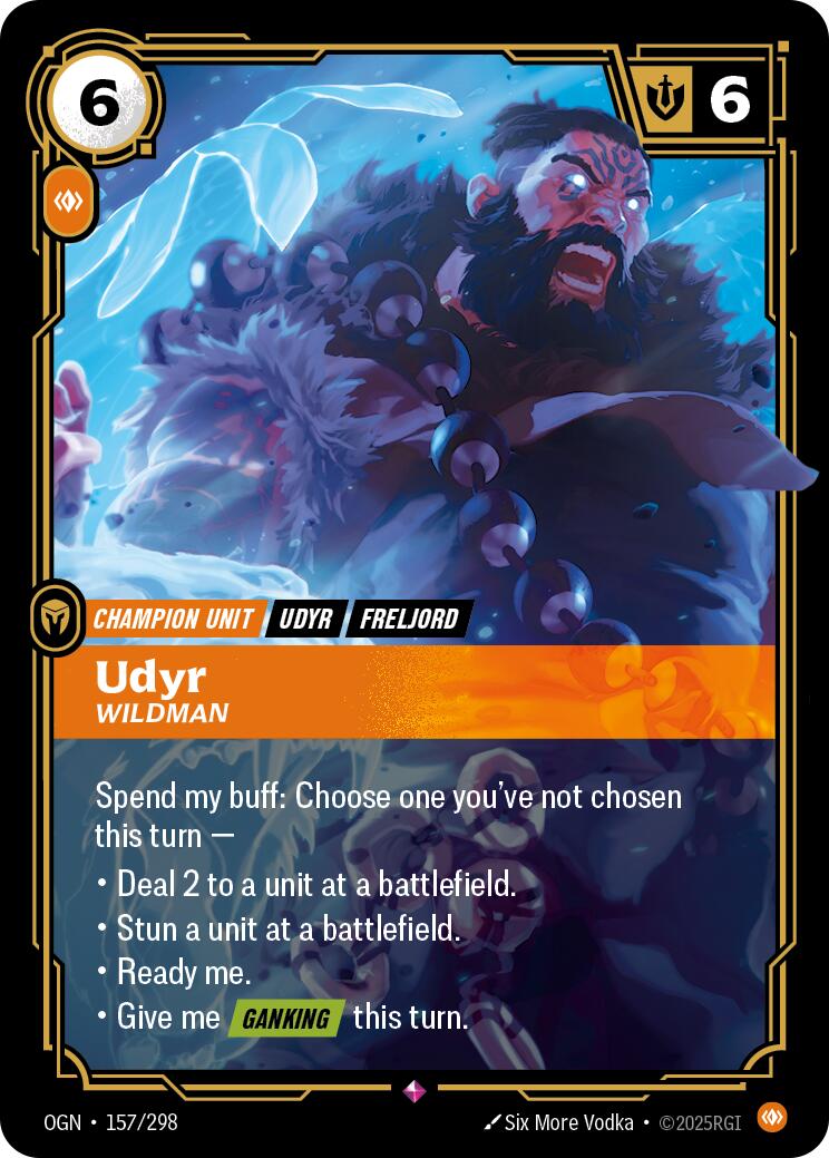 Udyr - Wildman [OGN - 157/298] - Atomili Collectables