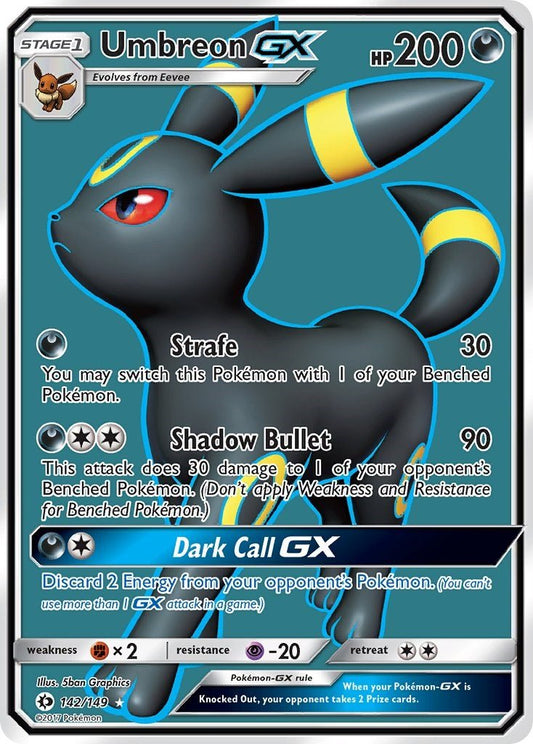 Umbreon GX (Full Art) [SM01 - 142/149] - Atomili Collectables