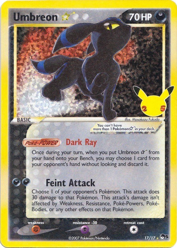 Umbreon Star [CCC - 17/17] - Atomili Collectables