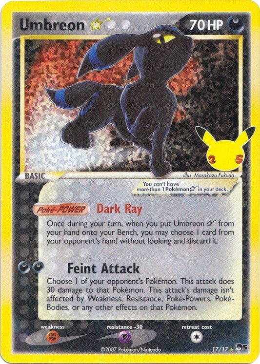 Umbreon Star [CCC - 17/17] - Atomili Collectables