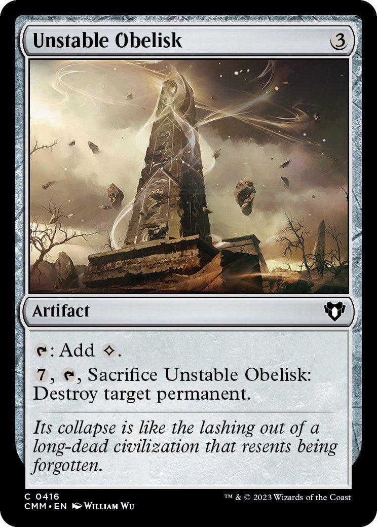 Unstable Obelisk [CMM - 416] - Atomili Collectables