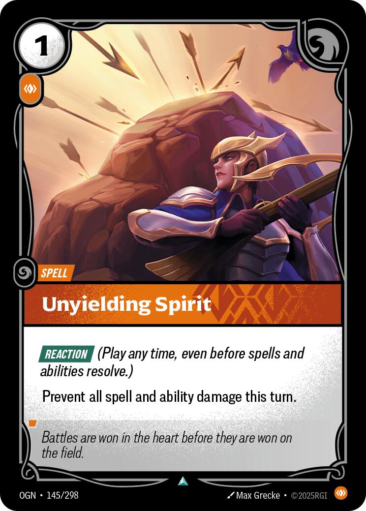 Unyielding Spirit [OGN - 145/298] - Atomili Collectables