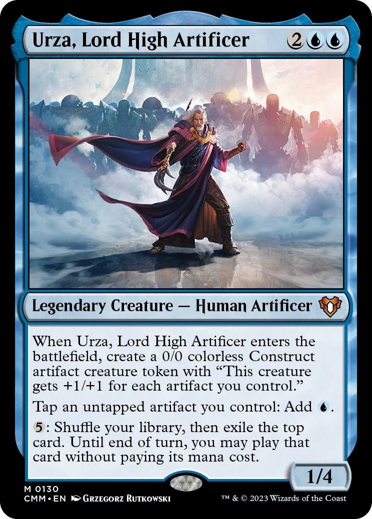 Urza, Lord High Artificer [CMM - 130] - Atomili Collectables