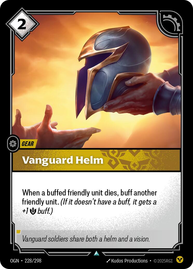 Vanguard Helm [OGN - 228/298] - Atomili Collectables