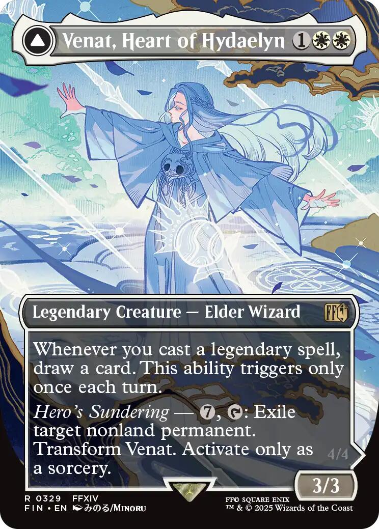 Venat, Heart of Hydaelyn (Borderless) [FIN - 329] - Atomili Collectables