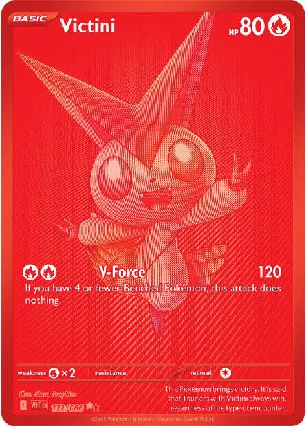 Victini - 172/086 [WHT - 172/086] - Atomili Collectables