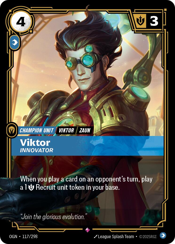 Viktor - Innovator [OGN - 117/298] - Atomili Collectables