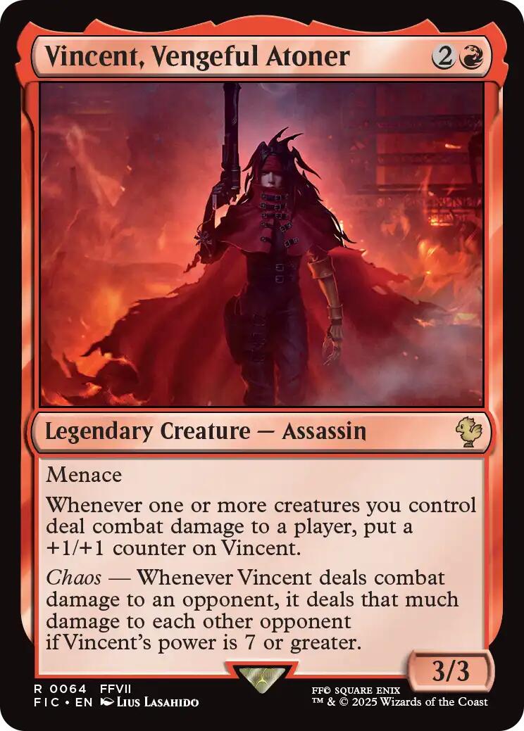 Vincent, Vengeful Atoner [FIC - 64] - Atomili Collectables